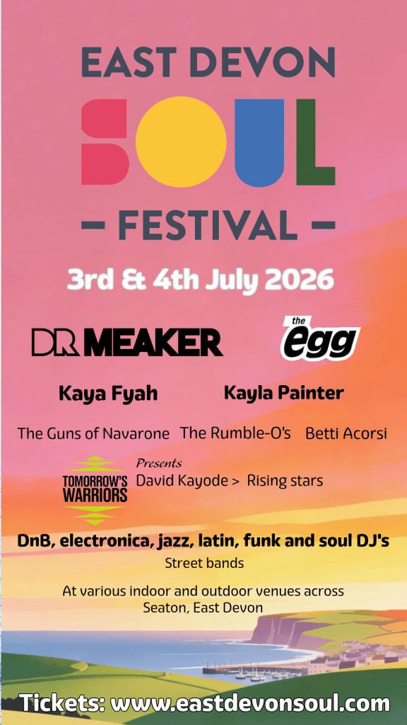 East Devon Soul festival poster