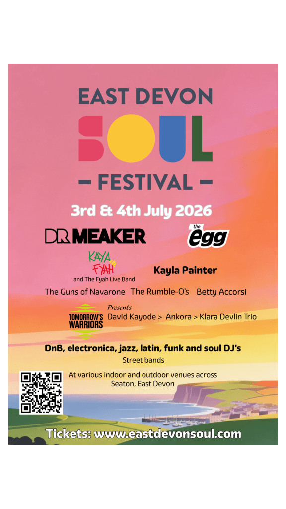 East Devon Soul Festival poster